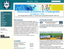 Tablet Screenshot of abcristalografia.org.br